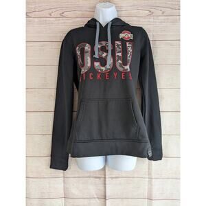 Scarlet And Gray Women’s M Black , Ohio State University Hoodie Buckeyes